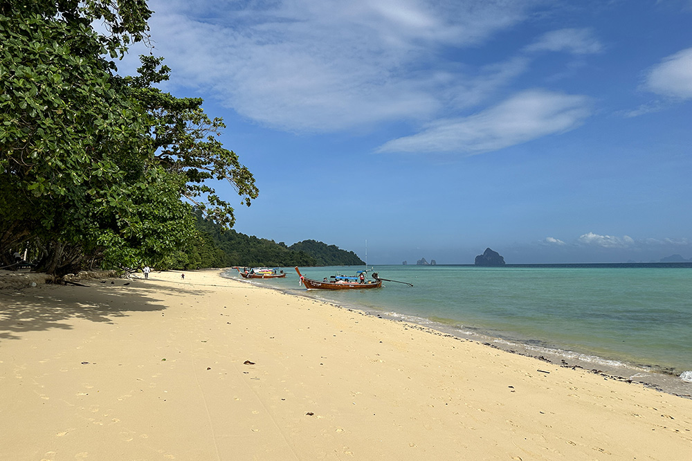 Koh Kradan i södra Thailand