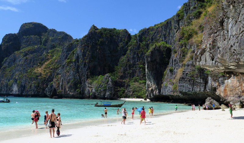 Stranden vid Maya Bay - Phi Phi Island